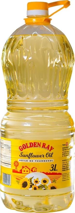 VALUBNDL: Golden Ray Refined Sunflower Oil (3L Jug)