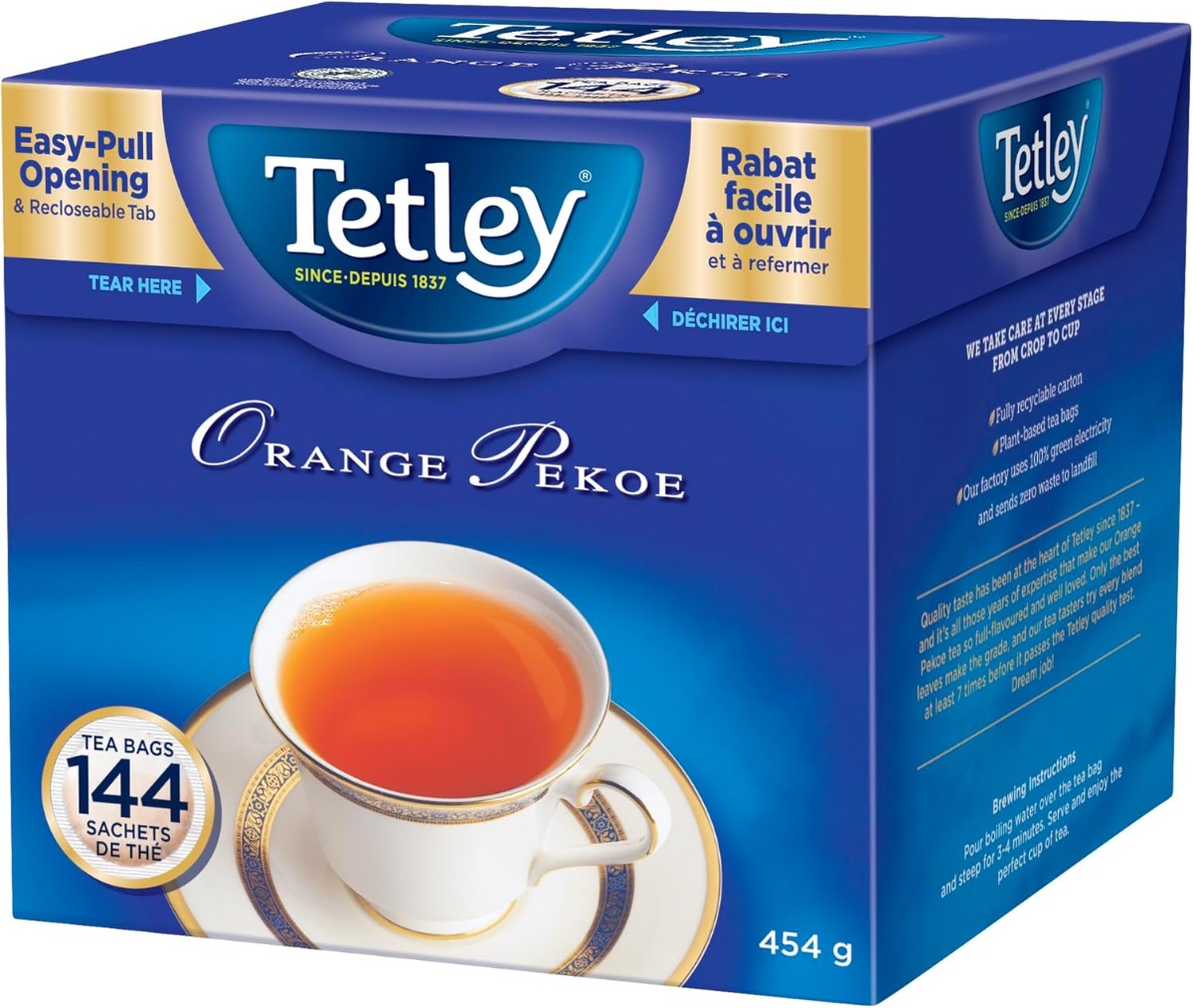 Tetley Orange Pekoe Black Tea