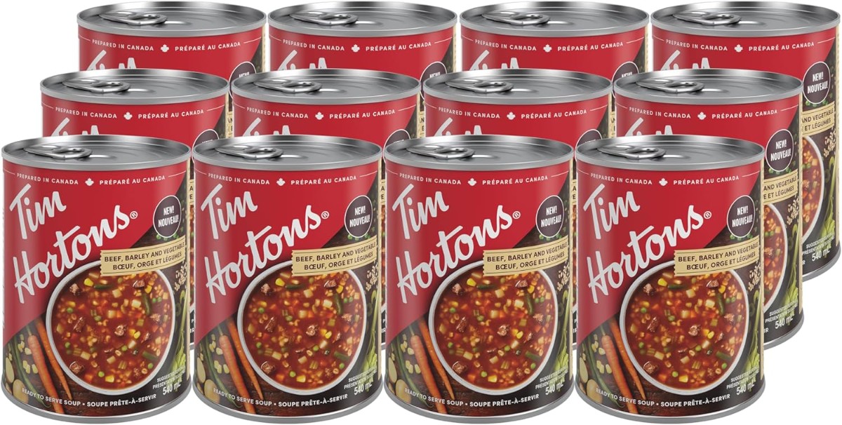 Tim Hortons Beef, Barley & Vegetable Soup
