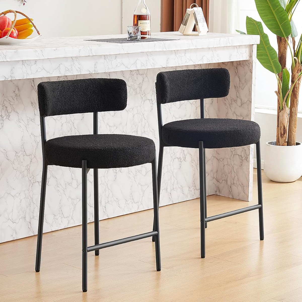 Furnilivng 24'' Bar Stools Set of 2